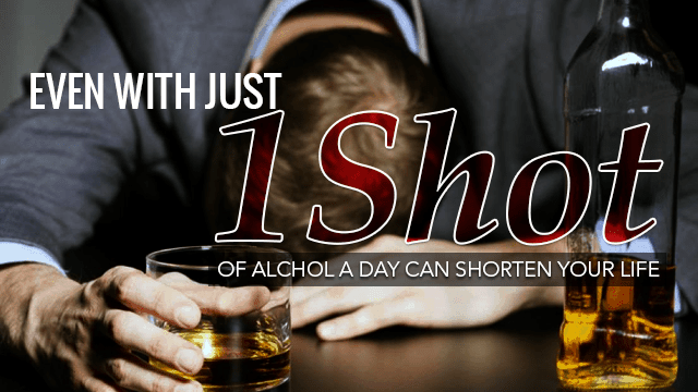 Alcohol Drinking Can Shorten Your Life