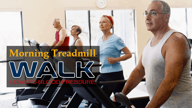 Walking Lowers Blood Pressure