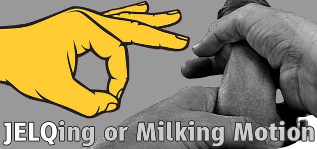 Jelqing or Milking Motion Exercise