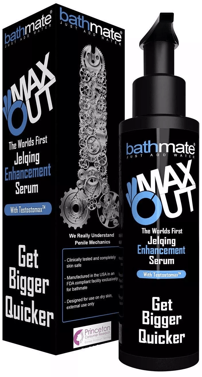 Max Out Jelqing Enhancement Lube or Serum