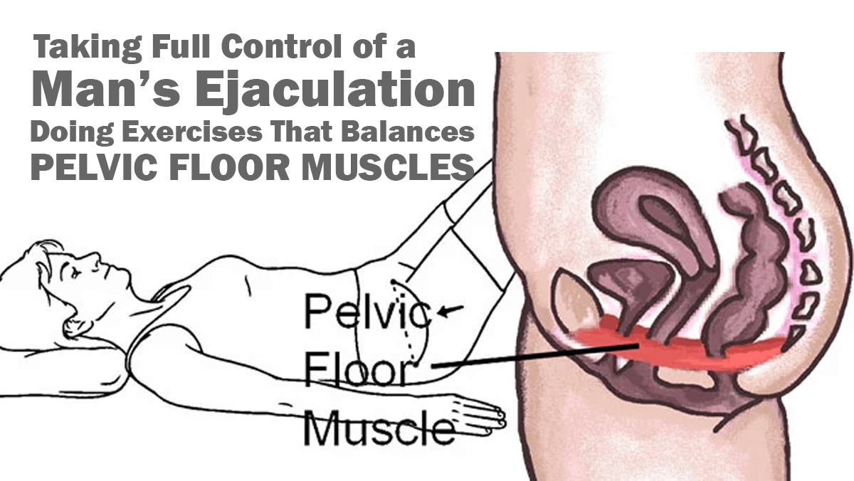 Balancing Pelvic Floor Muscles Essential For Ejaculation Control